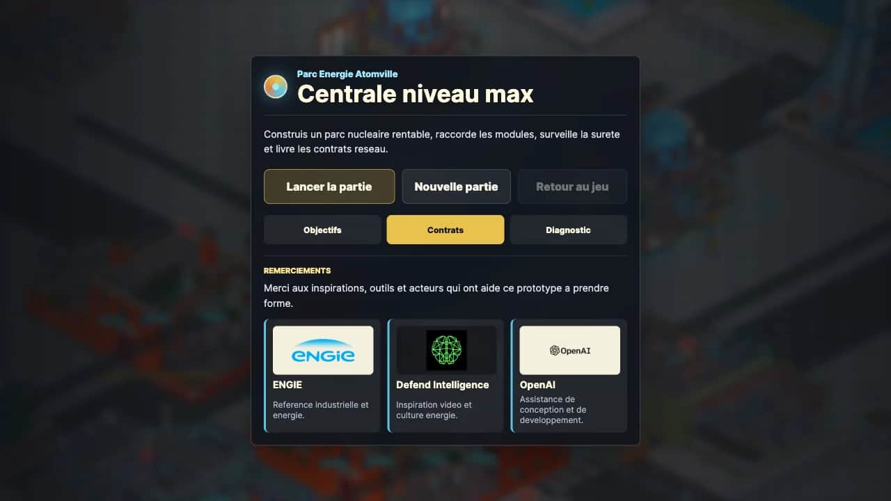 AtomVille, vue 1 sur 3