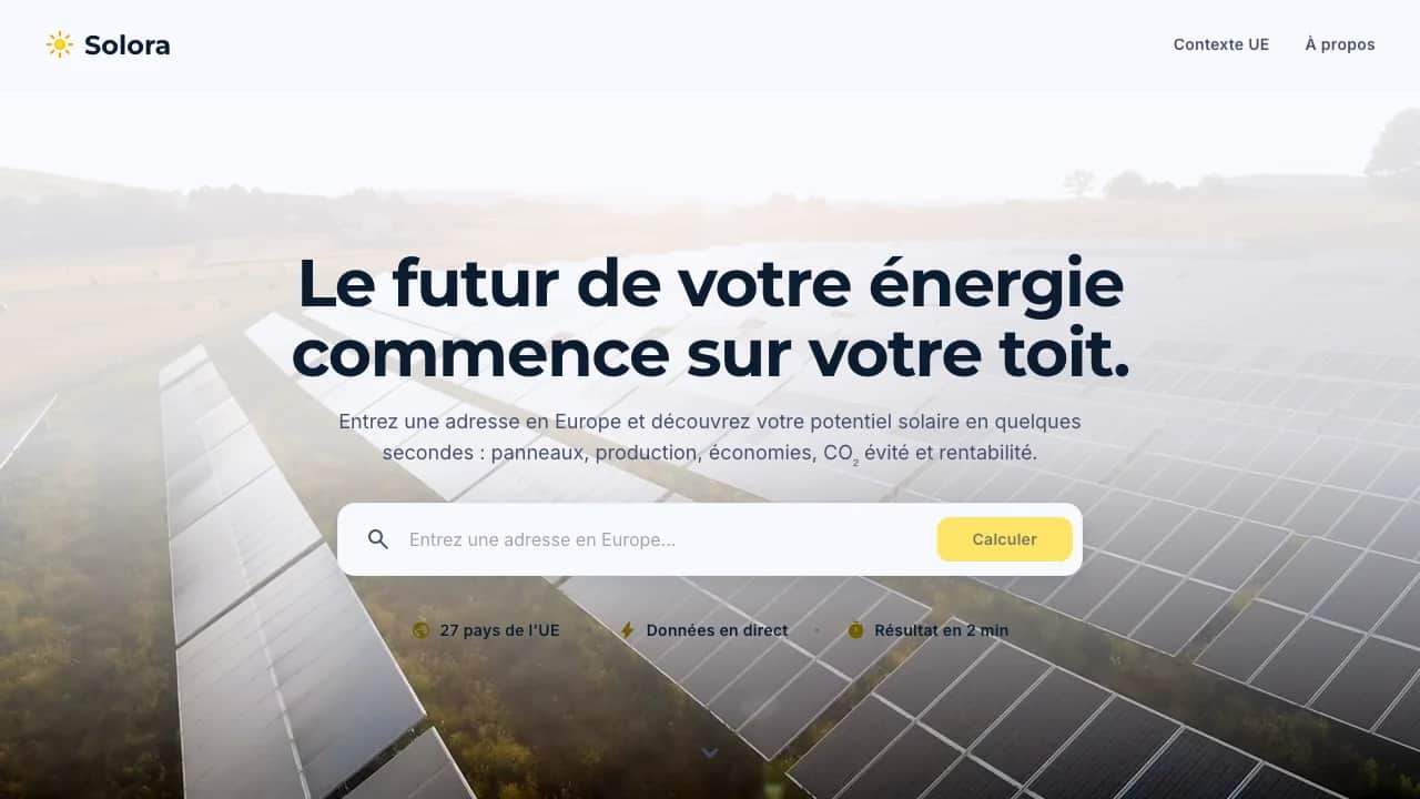 Solora, vue 1 sur 3
