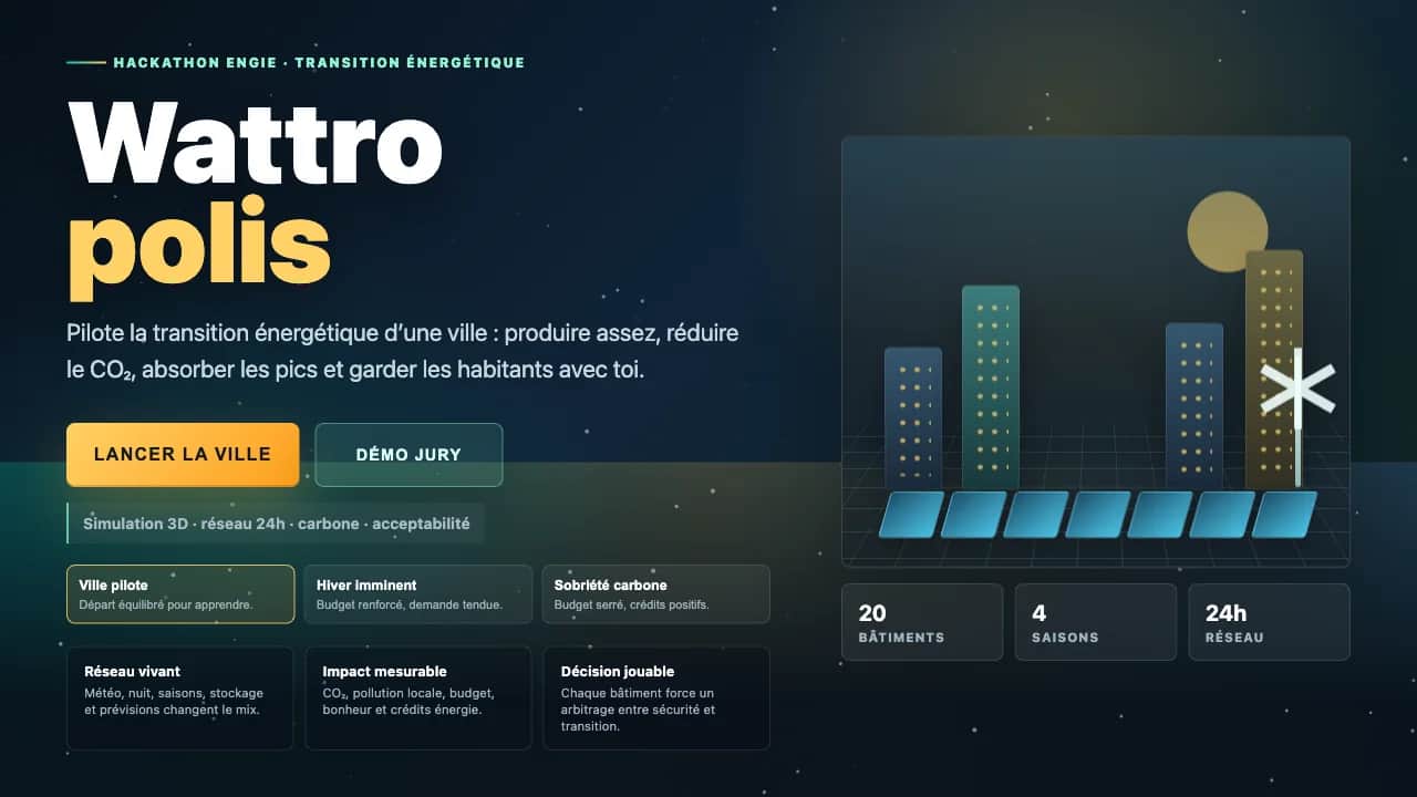 Wattropolis, vue 1 sur 3