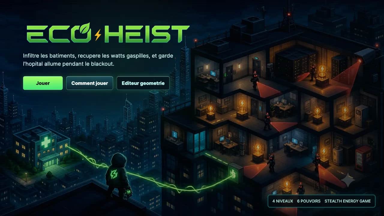 Eco Heist, vue 1 sur 3